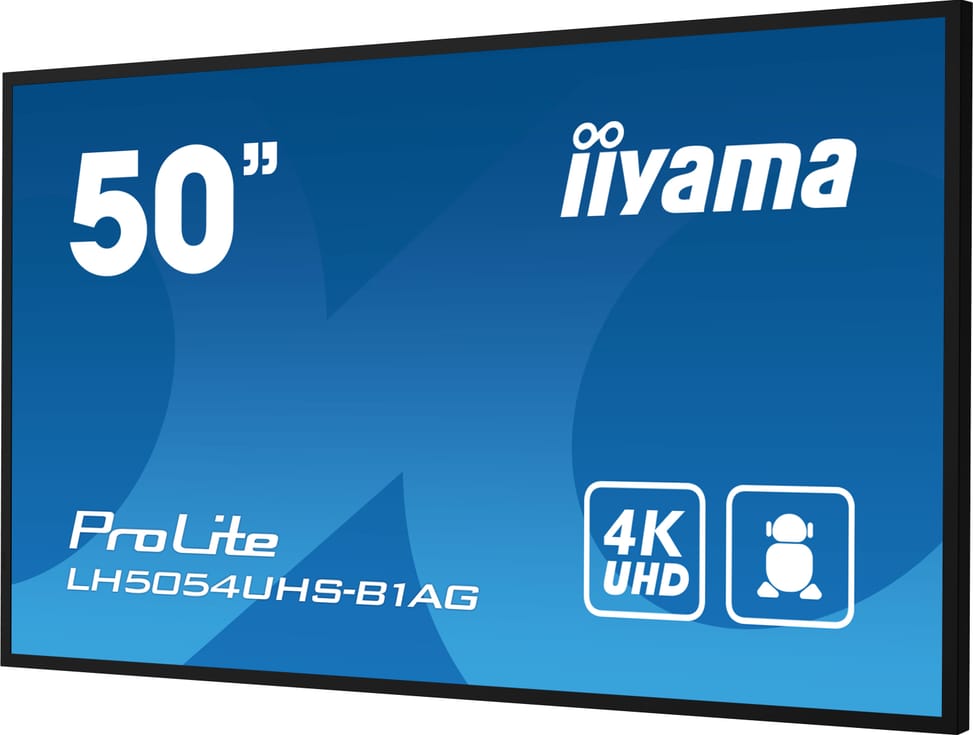 iiyama LH5054UHS-B1AG affichage de messages Panneau plat de signalisation numérique 125,7 cm (49.5") LCD Wifi 500 cd/m² 4K — image 7