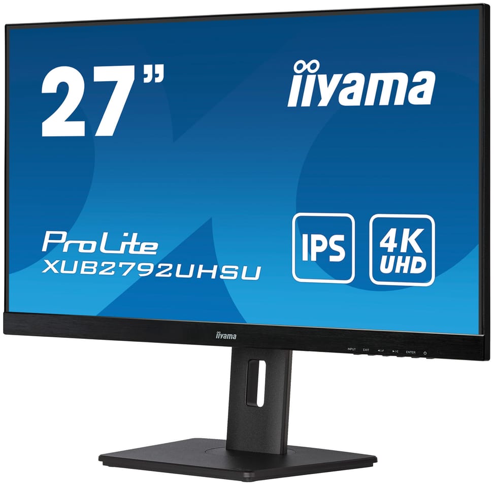 iiyama ProLite XUB2792UHSU-B5 écran plat de PC 68,6 cm (27") 3840 x 2160 pixels 4K Ultra HD LED Noir (XUB2792UHSU-B5) — image 4