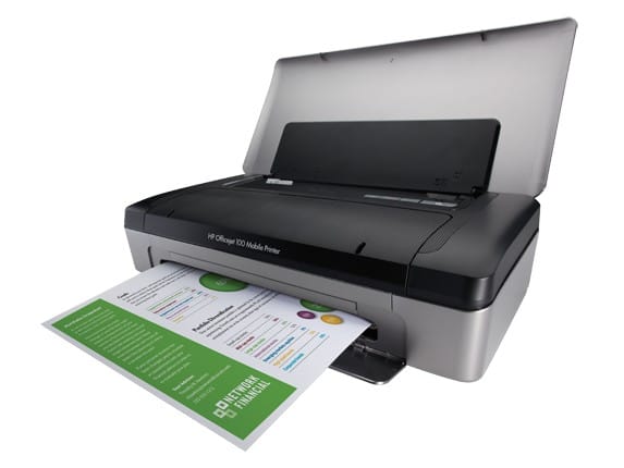 Imprimante Jet d'encre Portable HP Officejet 100 (CN551A) — image 5