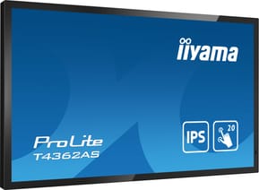 iiyama T4362AS-B1 affichage de messages Écran plat interactif 108 cm (42.5") IPS 500 cd/m² 4K Ultra HD Noir Écran tactile — image 6