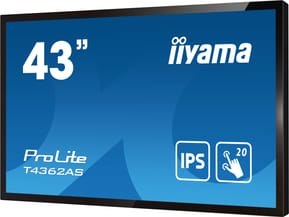 iiyama T4362AS-B1 affichage de messages Écran plat interactif 108 cm (42.5") IPS 500 cd/m² 4K Ultra HD Noir Écran tactile — image 7