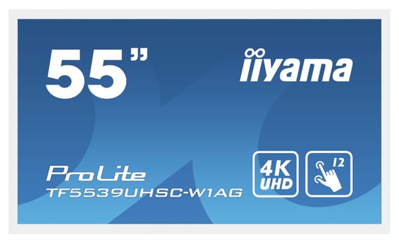 iiyama ProLite TF5539UHSC-W1AG écran plat de PC 139,7 cm (55") 3840 x 2160 pixels 4K Ultra HD LED Écran tactile