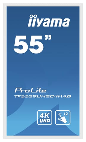 iiyama ProLite TF5539UHSC-W1AG écran plat de PC 139,7 cm (55") 3840 x 2160 pixels 4K Ultra HD LED Écran tactile — image 2