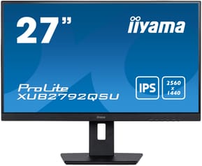 iiyama XUB2792QSU-B5 écran plat de PC 68,6 cm (27") 2560 x 1440 pixels Full HD LED Noir (XUB2792QSU-B5)