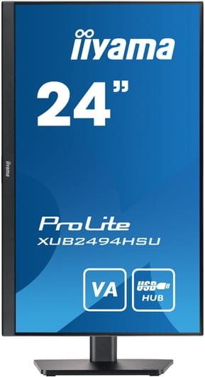 iiyama ProLite XUB2494HSU-B2 écran plat de PC 60,5 cm (23.8") 1920 x 1080 pixels Full HD LED Noir (XUB2494HSU-B2) — image 2