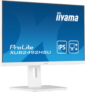 iiyama ProLite XUB2492HSU-W5 LED display 61 cm (24") 1920 x 1080 pixels Full HD Blanc (XUB2492HSU-W5)