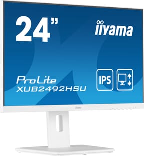 iiyama ProLite XUB2492HSU-W5 LED display 61 cm (24") 1920 x 1080 pixels Full HD Blanc (XUB2492HSU-W5) — image 5