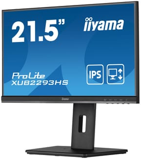 iiyama ProLite XUB2293HS-B5 écran plat de PC 54,6 cm (21.5") 1920 x 1080 pixels Full HD LED Noir (XUB2293HS-B5)