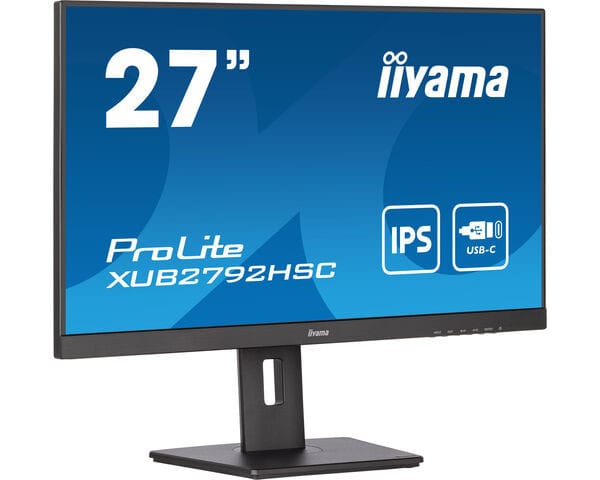 iiyama ProLite XUB2792HSC-B5 LED display 68,6 cm (27") 1920 x 1080 pixels Full HD Noir (XUB2792HSC-B5) — image 1