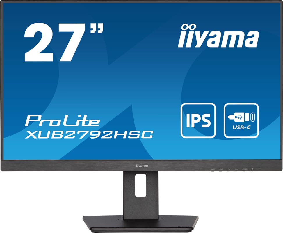 iiyama ProLite XUB2792HSC-B5 LED display 68,6 cm (27") 1920 x 1080 pixels Full HD Noir (XUB2792HSC-B5) — image 2