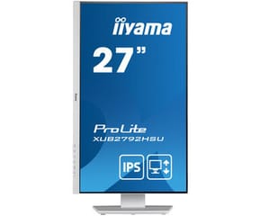 iiyama ProLite XUB2792HSU-W5 LED display 68,6 cm (27") 1920 x 1080 pixels Full HD Blanc (XUB2792HSU-W5) — image 2