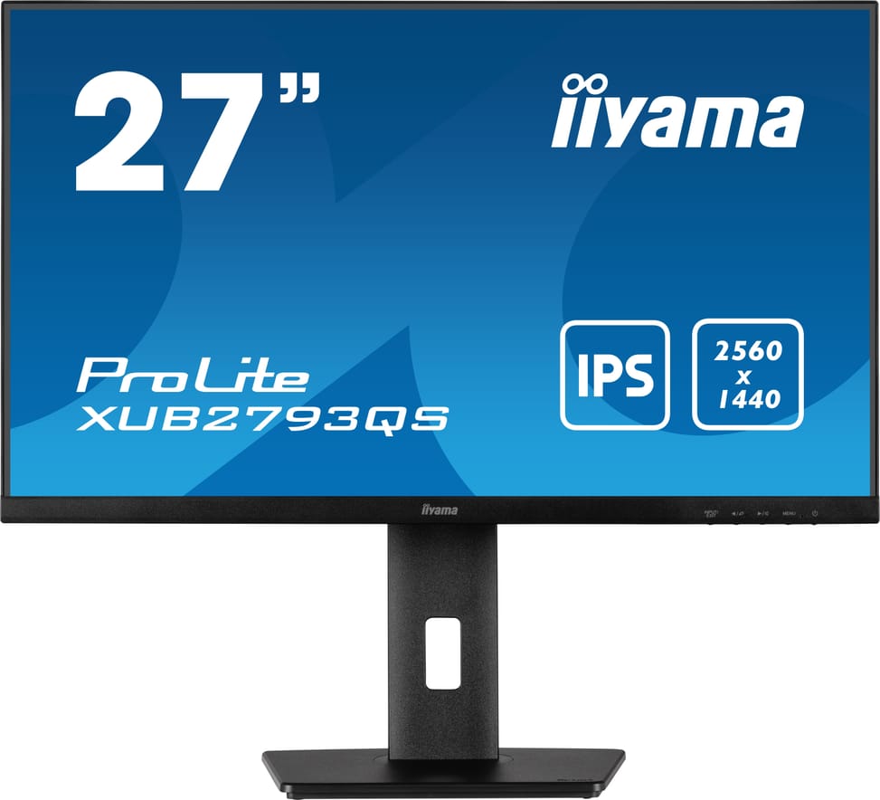 iiyama ProLite XUB2793QS-B1 écran plat de PC 68,6 cm (27") 2560 x 1440 pixels Wide Quad HD LED Noir (XUB2793QS-B1) — image 1