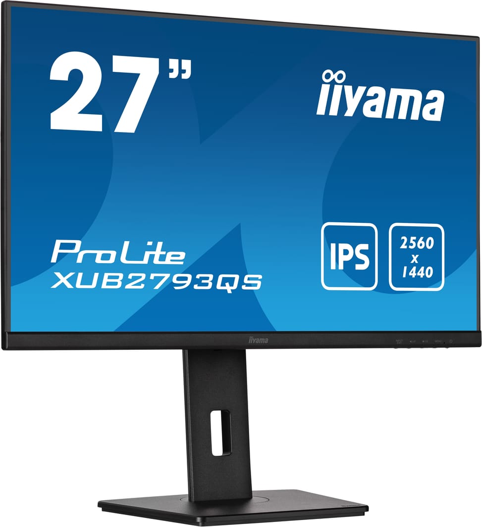 iiyama ProLite XUB2793QS-B1 écran plat de PC 68,6 cm (27") 2560 x 1440 pixels Wide Quad HD LED Noir (XUB2793QS-B1) — image 3