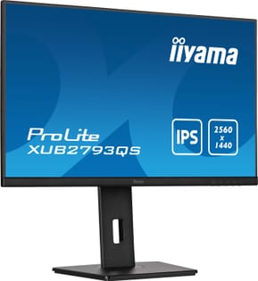 iiyama ProLite XUB2793QS-B1 écran plat de PC 68,6 cm (27") 2560 x 1440 pixels Wide Quad HD LED Noir (XUB2793QS-B1) — image 4