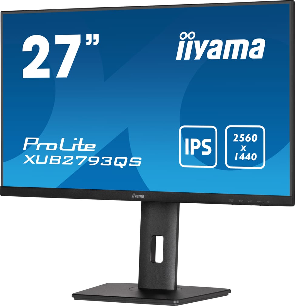 iiyama ProLite XUB2793QS-B1 écran plat de PC 68,6 cm (27") 2560 x 1440 pixels Wide Quad HD LED Noir (XUB2793QS-B1) — image 5