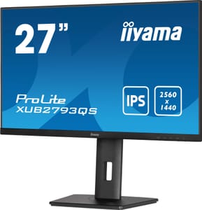 iiyama ProLite XUB2793QS-B1 écran plat de PC 68,6 cm (27") 2560 x 1440 pixels Wide Quad HD LED Noir (XUB2793QS-B1) — image 5