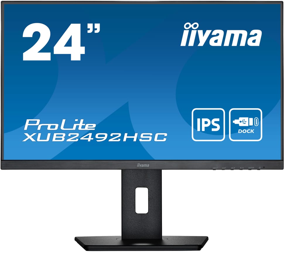 iiyama ProLite XUB2492HSC-B5 LED display 61 cm (24") 1920 x 1080 pixels Full HD Noir (XUB2492HSC-B5) — image 2