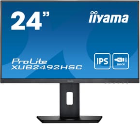 iiyama ProLite XUB2492HSC-B5 LED display 61 cm (24") 1920 x 1080 pixels Full HD Noir (XUB2492HSC-B5) — image 2