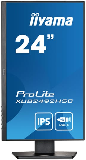 iiyama ProLite XUB2492HSC-B5 LED display 61 cm (24") 1920 x 1080 pixels Full HD Noir (XUB2492HSC-B5) — image 3