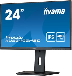 iiyama ProLite XUB2492HSC-B5 LED display 61 cm (24") 1920 x 1080 pixels Full HD Noir (XUB2492HSC-B5) — image 5