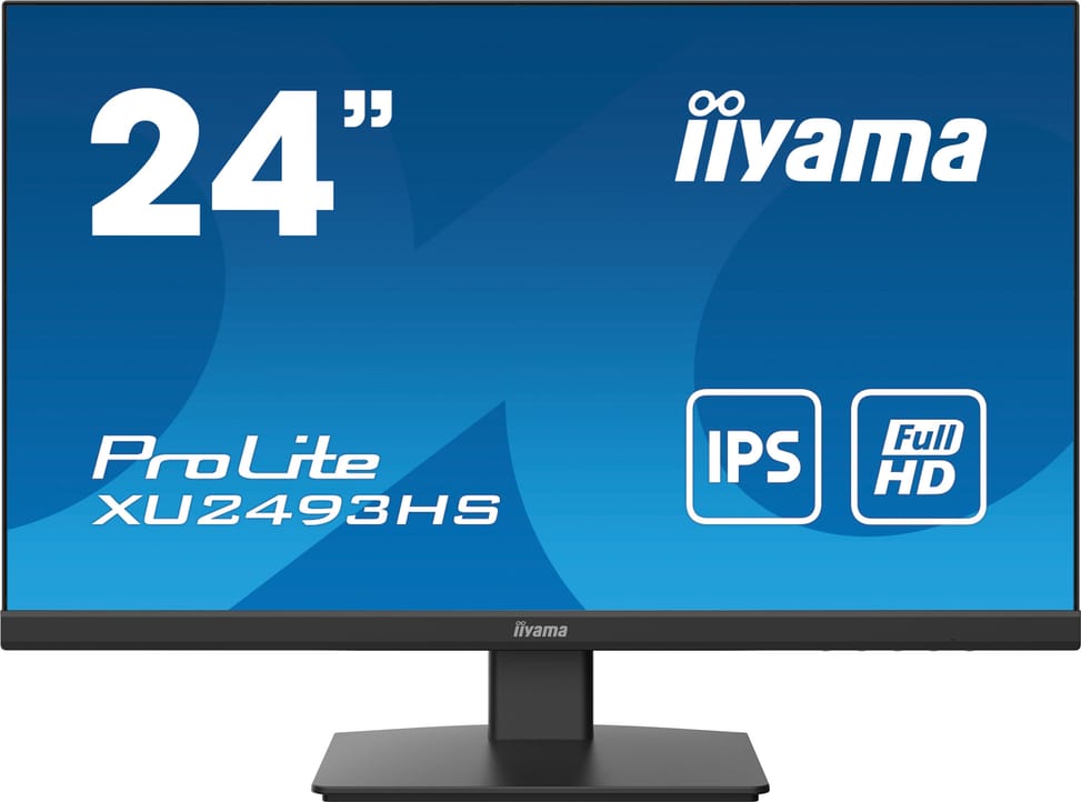 iiyama XU2493HS-B5 écran plat de PC 61 cm (24") 1920 x 1080 pixels Full HD LED Noir (XU2493HS-B5) — image 1