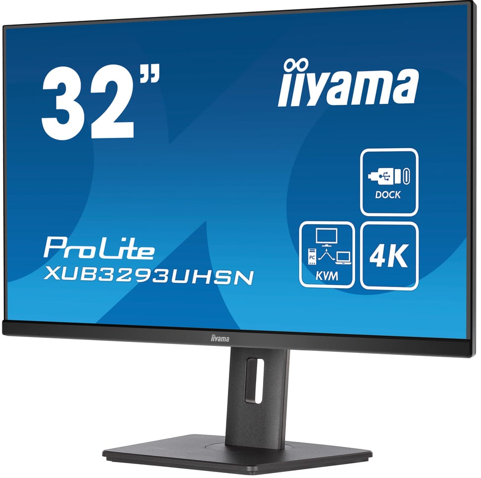 iiyama ProLite XUB3293UHSN-B5 écran plat de PC 80 cm (31.5") 3840 x 2160 pixels 4K Ultra HD LCD Noir (XUB3293UHSN-B5) — image 4