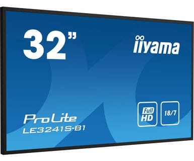 iiyama LE3241S-B1 affichage de messages Panneau plat de signalisation numérique 80 cm (31.5") 350 cd/m² Full HD Noir 18/7 — image 2