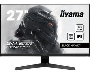 iiyama G-MASTER Black Hawk écran plat de PC 68,6 cm (27") 2560 x 1440 pixels Wide Quad HD LED Noir (G2740QSU-B1)