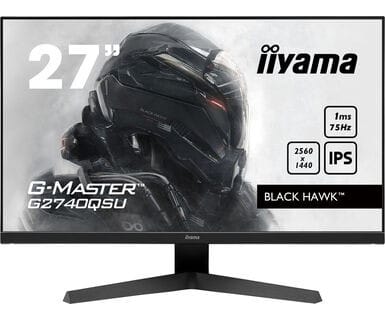 iiyama G-MASTER Black Hawk écran plat de PC 68,6 cm (27") 2560 x 1440 pixels Wide Quad HD LED Noir (G2740QSU-B1)