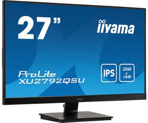 iiyama ProLite XU2792QSU-B1 écran plat de PC 68,6 cm (27") 2560 x 1440 pixels WQXGA LED Noir (XU2792QSU-B1) — image 2