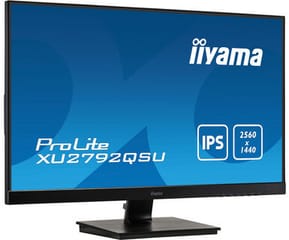 iiyama ProLite XU2792QSU-B1 écran plat de PC 68,6 cm (27") 2560 x 1440 pixels WQXGA LED Noir (XU2792QSU-B1) — image 3