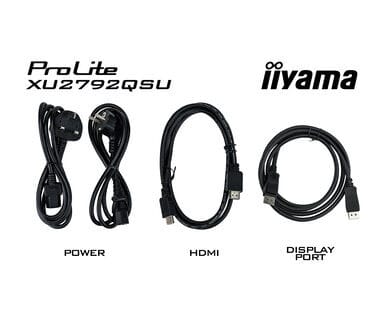iiyama ProLite XU2792QSU-B1 écran plat de PC 68,6 cm (27") 2560 x 1440 pixels WQXGA LED Noir (XU2792QSU-B1) — image 10