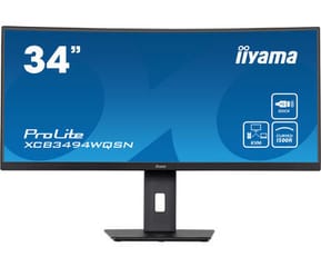 iiyama ProLite XCB3494WQSN-B5 LED display 86,4 cm (34") 3440 x 1440 pixels UltraWide Quad HD Noir (XCB3494WQSN-B5) — image 2