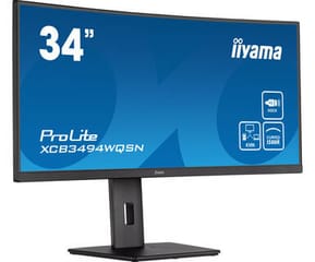iiyama ProLite XCB3494WQSN-B5 LED display 86,4 cm (34") 3440 x 1440 pixels UltraWide Quad HD Noir (XCB3494WQSN-B5) — image 3
