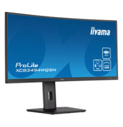iiyama ProLite XCB3494WQSN-B5 LED display 86,4 cm (34") 3440 x 1440 pixels UltraWide Quad HD Noir (XCB3494WQSN-B5)