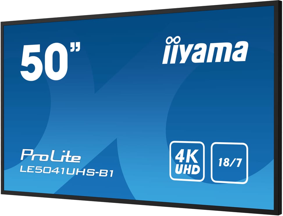 iiyama LE5041UHS-B1 affichage de messages Panneau plat de signalisation numérique 125,7 cm (49.5") LCD 350 cd/m² 4K Ultra HD — image 4