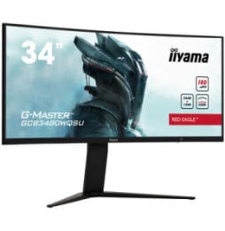 iiyama G-MASTER GCB3480WQSU-B1 écran plat de PC 86,4 cm (34") 3440 x 1440 pixels UltraWide Quad HD LCD Noir (GCB3480WQSU-B1)