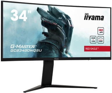 iiyama G-MASTER GCB3480WQSU-B1 écran plat de PC 86,4 cm (34") 3440 x 1440 pixels UltraWide Quad HD LCD Noir (GCB3480WQSU-B1) — image 2