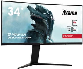 iiyama G-MASTER GCB3480WQSU-B1 écran plat de PC 86,4 cm (34") 3440 x 1440 pixels UltraWide Quad HD LCD Noir (GCB3480WQSU-B1) — image 2