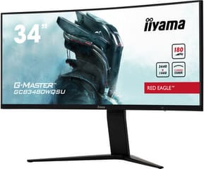 iiyama G-MASTER GCB3480WQSU-B1 écran plat de PC 86,4 cm (34") 3440 x 1440 pixels UltraWide Quad HD LCD Noir (GCB3480WQSU-B1) — image 4