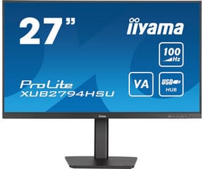 iiyama ProLite XUB2794HSU-B6 écran plat de PC 68,6 cm (27") 1920 x 1080 pixels Full HD Noir (XUB2794HSU-B6) — image 2