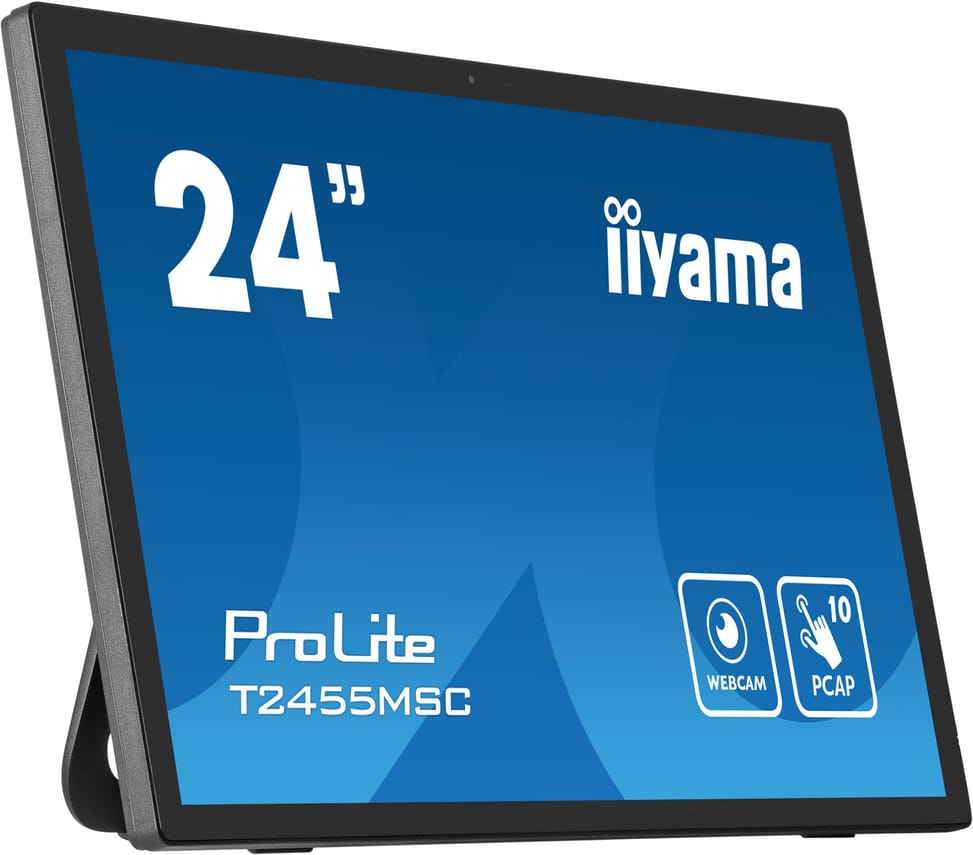 iiyama T2455MSC-B1 affichage de messages Panneau plat de signalisation numérique 61 cm (24") LED 400 cd/m² Full HD Noir Écran — image 3