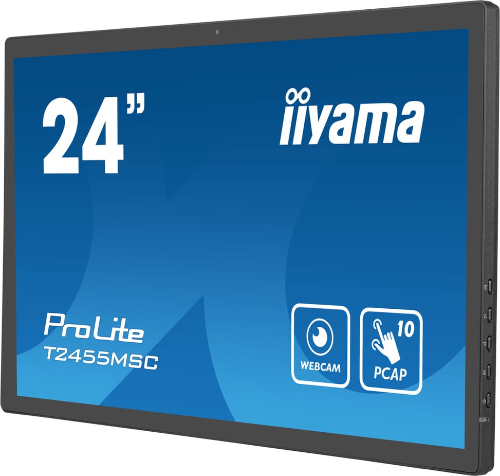iiyama T2455MSC-B1 affichage de messages Panneau plat de signalisation numérique 61 cm (24") LED 400 cd/m² Full HD Noir Écran — image 5