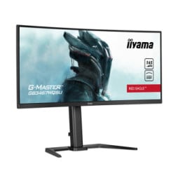 iiyama G-MASTER GB3467WQSU-B5 écran plat de PC 86,4 cm (34") 3440 x 1440 pixels UltraWide Quad HD LED Noir (GB3467WQSU-B5)