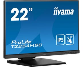 iiyama ProLite T2254MSC-B1AG écran plat de PC 54,6 cm (21.5") 1920 x 1080 pixels Full HD LED Écran tactile Noir