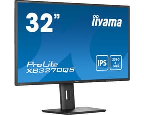 iiyama ProLite XB3270QS-B5 écran plat de PC 80 cm (31.5") 2560 x 1440 pixels Wide Quad HD LED Noir (XB3270QS-B5)