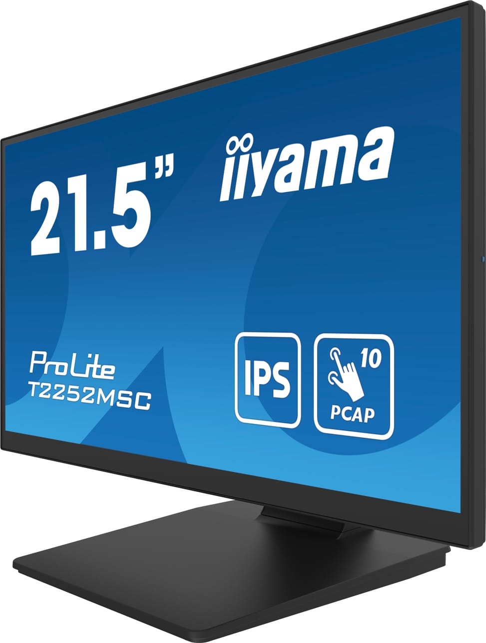 iiyama ProLite T2252MSC-B2 écran plat de PC 54,6 cm (21.5") 1920 x 1080 pixels Full HD LCD Écran tactile Noir (T2252MSC-B2) — image 4