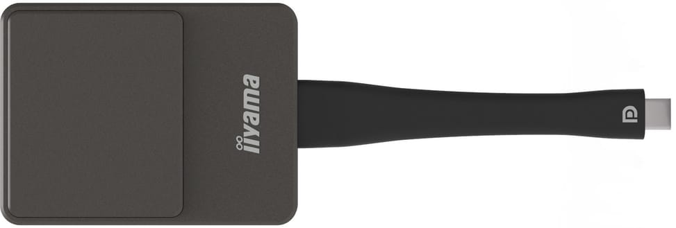 iiyama WP D002C connecteur de télévision intelligent USB 4K Ultra HD Noir, Argent (WP D002C) — image 1