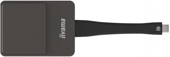 iiyama WP D002C connecteur de télévision intelligent USB 4K Ultra HD Noir, Argent (WP D002C)