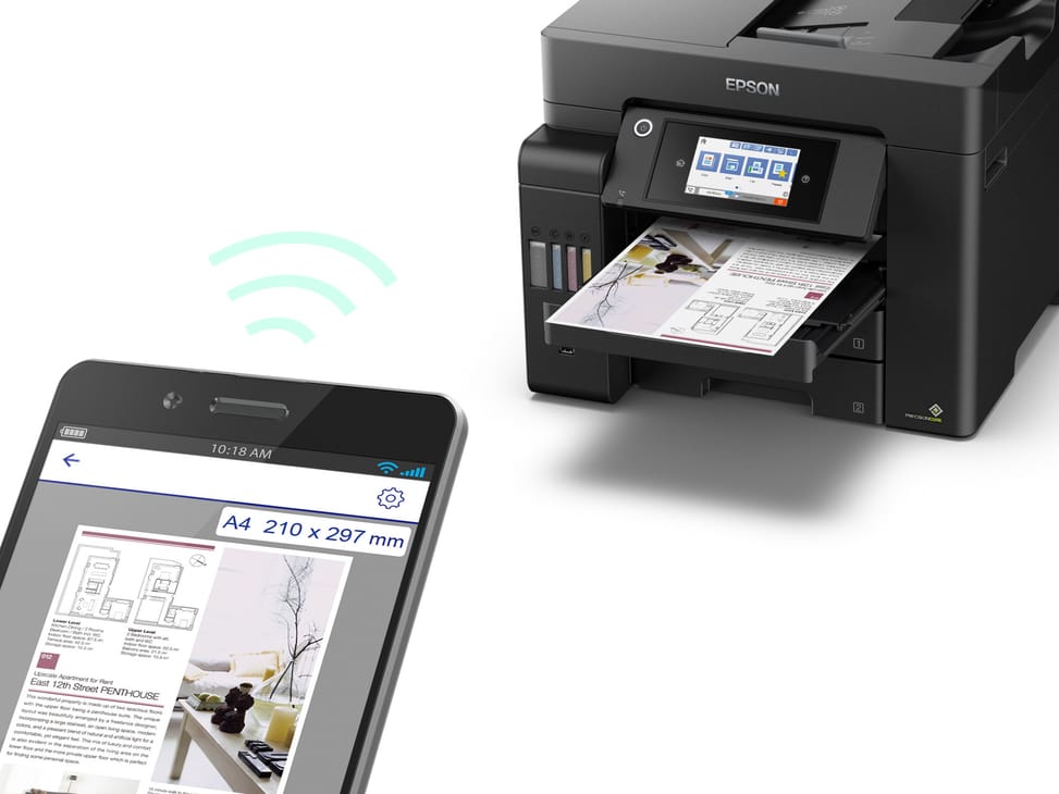 Epson EcoTank ET-5800 Jet d'encre A4 4800 x 2400 DPI 32 ppm Wifi EcoTank ET-5800  (C11CJ30401) — image 5